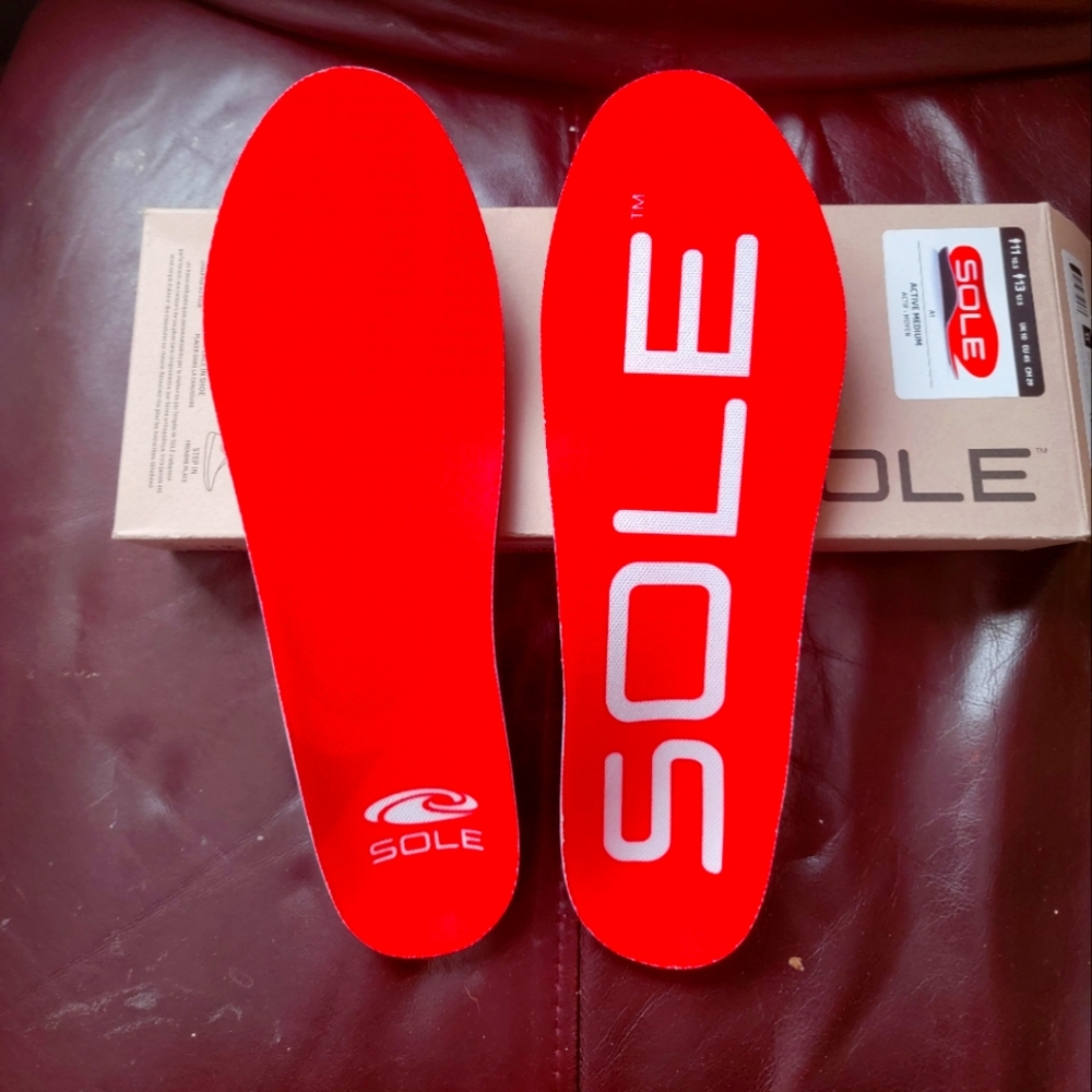 NEW!  SOLE MEDIUM ACTIVE INSERTS